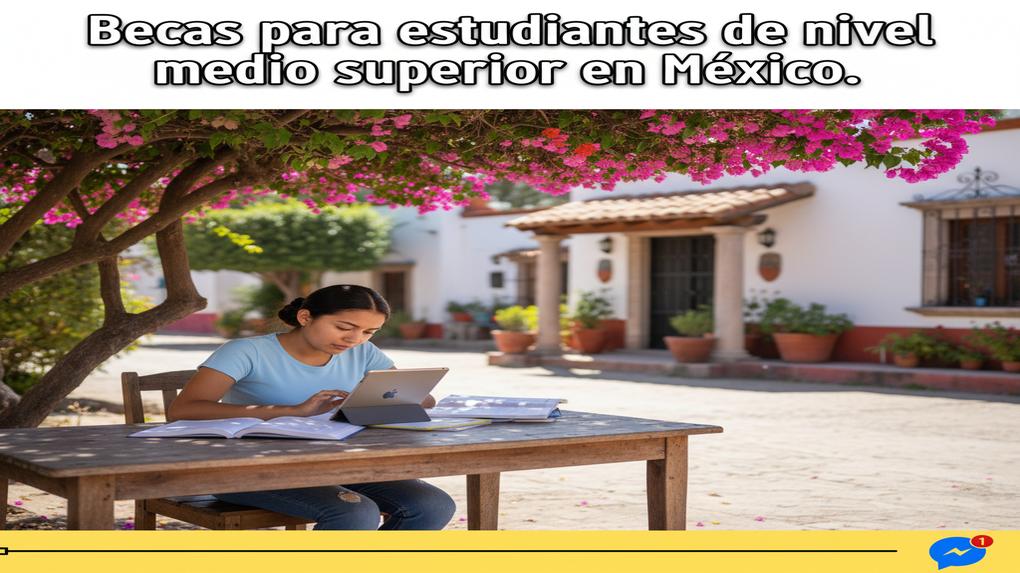 Becas para estudiantes de nivel medio superior en México