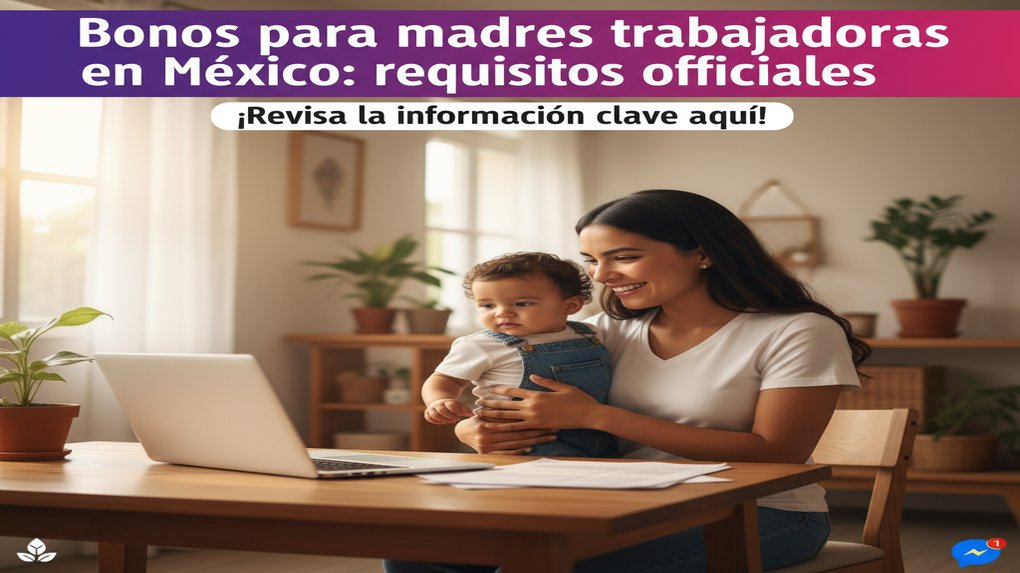 Bonos para madres trabajadoras en México: requisitos oficiales