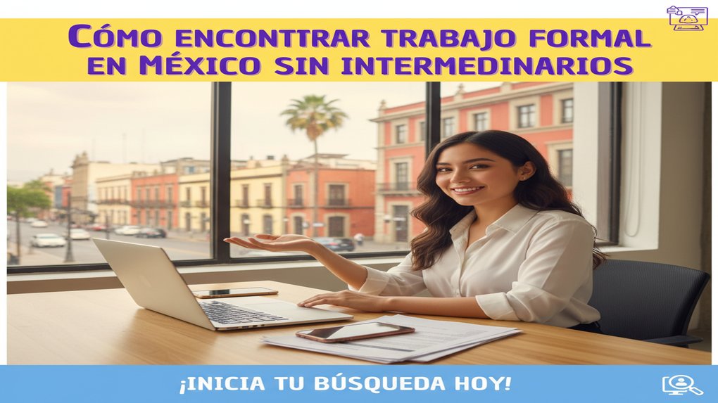 Cómo encontrar trabajo formal en México sin intermediarios