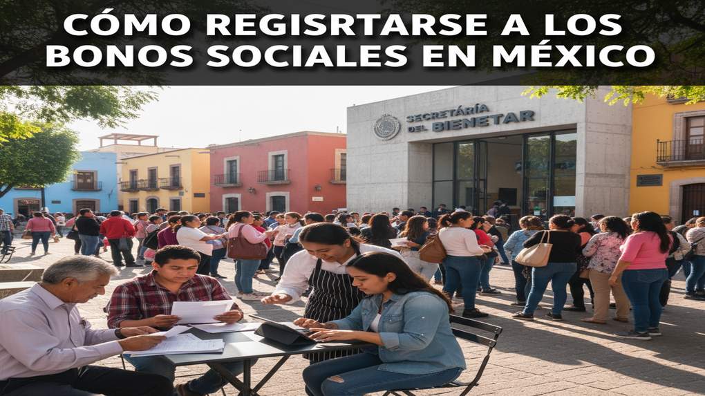 Cómo registrarse a los bonos sociales en México