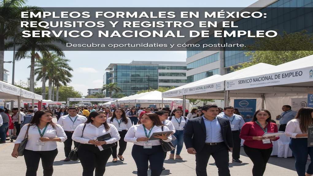 Empleos formales en México: requisitos y registro en el Servicio Nacional de Empleo