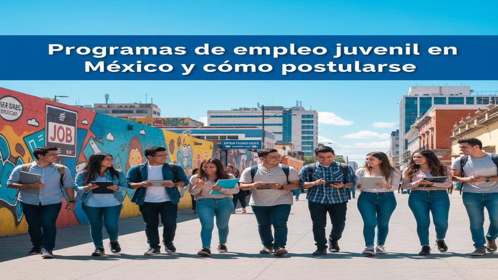 Programas de empleo juvenil en México y cómo postularse