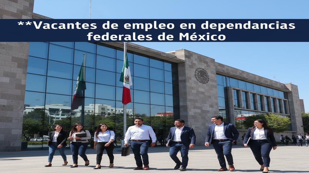 Vacantes de empleo en dependencias federales de México